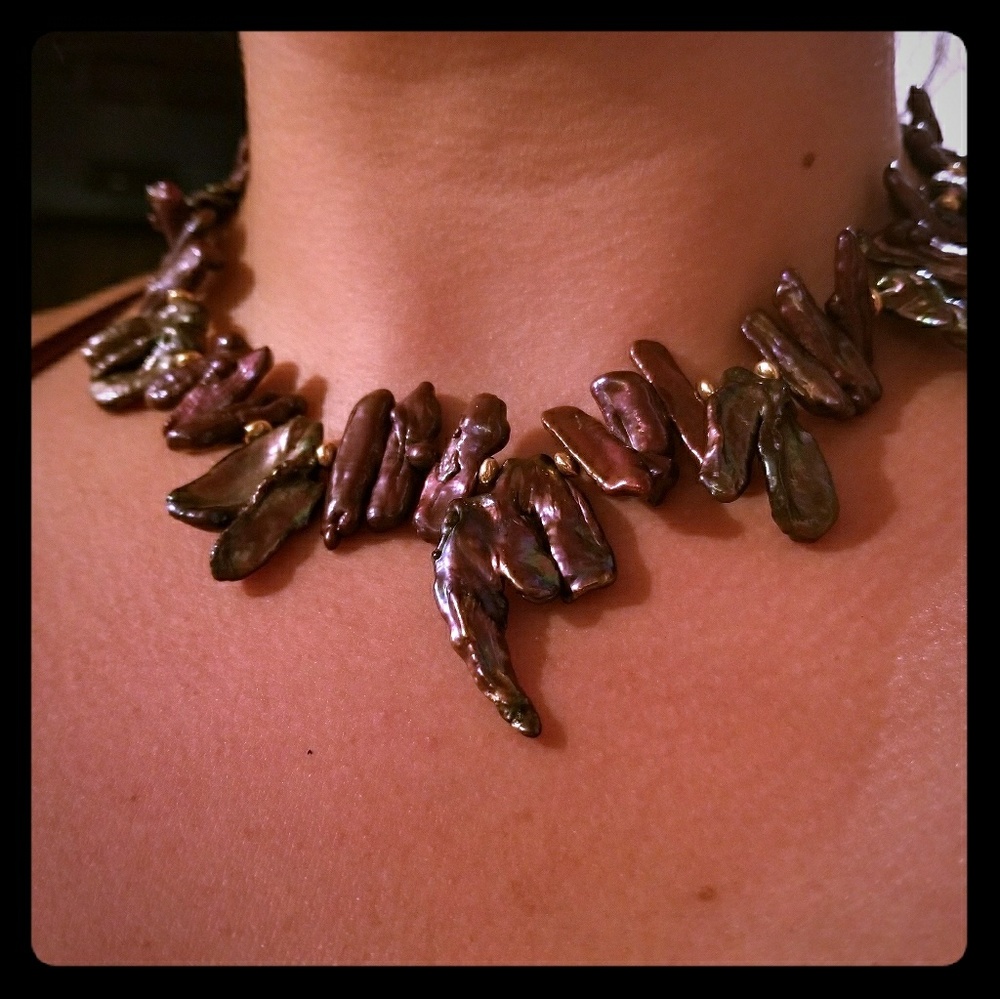 Handmade Freshwater Pearl Necklace